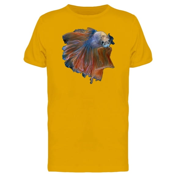 Fighting Betta Fish Frontview Tee Men's -Image by Shutterstock
