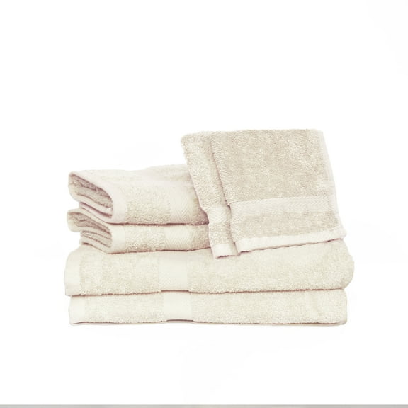 Deluxe Basics 6-Piece Solid Luxury Towel Collection
