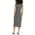 thumbnail image 2 of B Collection by Bobeau Women's Tank Midi Dress With Double Slits Grey L B4HP $58, 2 of 2