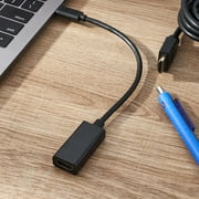onn 6 USB-C to HDMI Adapter, Black