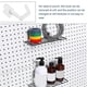 thumbnail image 3 of 24Pcs Hooks J Shape Hook Peg Board Tool Organizer Accessories, White, 3 of 5