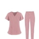 thumbnail image 4 of 2 conjuntos () Conjunto de de enfermería transpirable unisex, delgada Tops Pantalones con bolsillos, cóm, 4 of 6