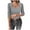 Gray, variant on gbyLJF Women's Knitted Sweater Fall Solid Color Square Neck Sweaters Lightweight Casual Long Sleeve Tunic Tops