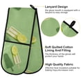 thumbnail image 4 of 35" x7" Double Oven Mitt Heat Resistant Oven Gloves Withstands Up to 200°C for Kitchen Baking & BBQ Lemon and Lime Popsicle, 4 of 6