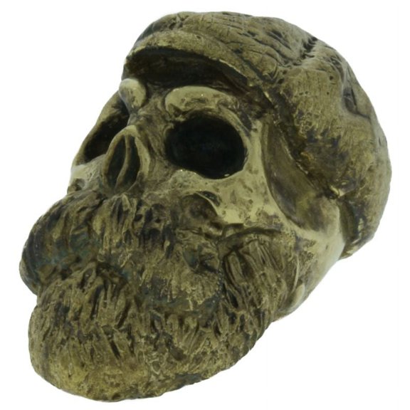 Bearded Skull Paracord / Lanyard Bead for Jig Pro Shop by Aristarch Garilla