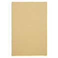 thumbnail image 1 of Colonial Mills Rug H833R048X072S Simply Home Solid - Pale Banana 4 ft. x 6 ft. Braided Rug, 1 of 1