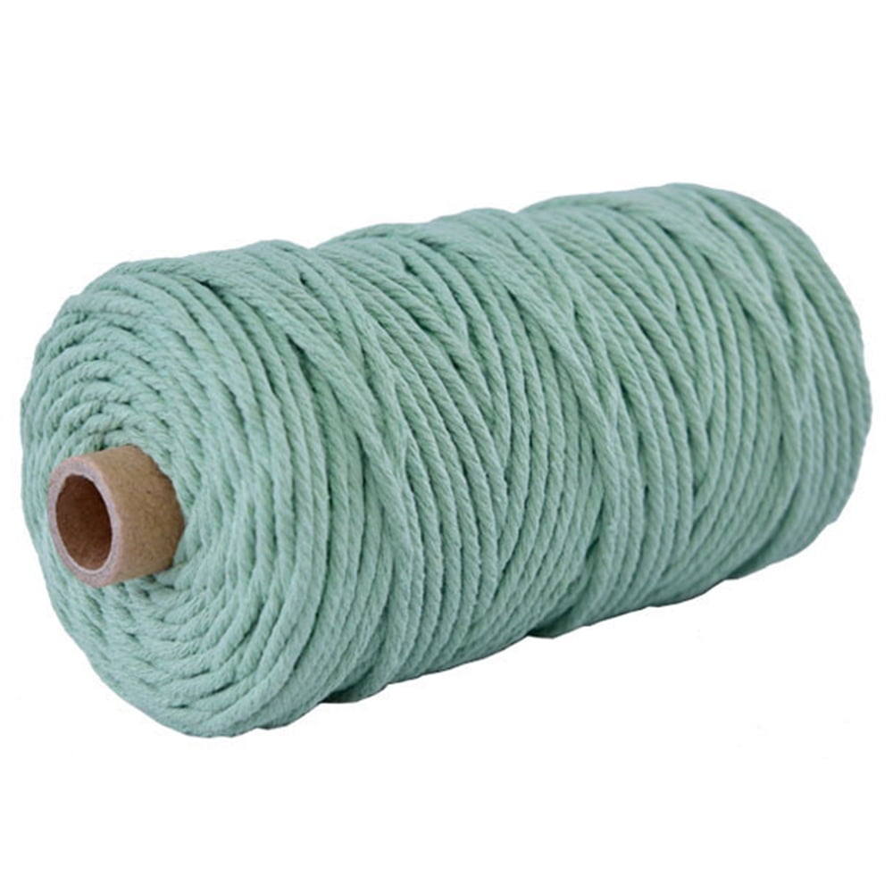 3mm*100m Color Rope DIY Handwoven Cotton Thread Cord Woven Tapestry