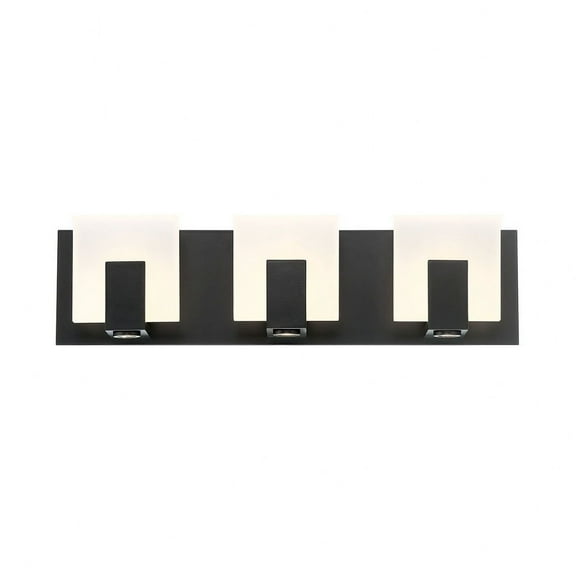 34143-023-Eurofase Lighting-Canmore - 24W 3 LED Bath Bar - 20 Inches Wide by 5 Inches High-Black Finish