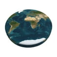 thumbnail image 1 of Easygdp World Map Print Easy To Install Bar Stool Covers&Stool Covers Round&Elastic Stool Cover, Barstool Covers,Washable&Bottom With Elastic Edge-12 inch, 1 of 7