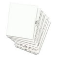 thumbnail image 5 of Preprinted Legal Exhibit Side Tab Index Dividers, Avery Style, 26-Tab, Exhibit A - Exhibit Z, 11 X 8.5, White, 1 Set, (1370) | Bundle of 10 Sets, 5 of 6