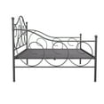 DHP Victoria Metal Daybed, Full, Pewter