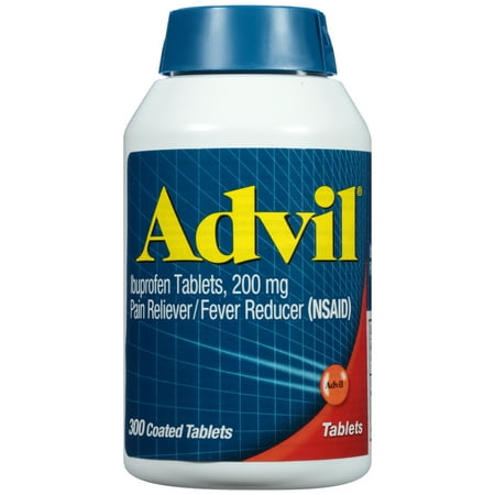 Advil-douleur / fièvre réducteur (Ibuprofen), 200 mg 300 count