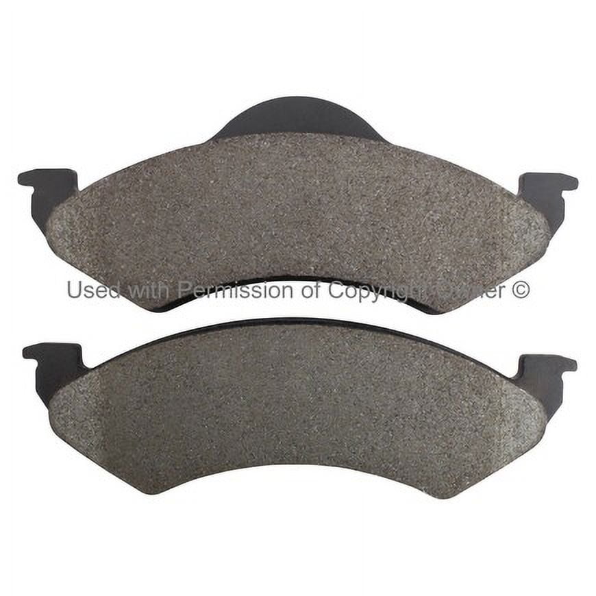 Mpa Electrical 1003-0820M Quality Built Disc Brake Pad Set   Black Series,
