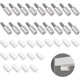 thumbnail image 1 of Pasadores de listones para estantes, 18 juegos, pasadores de soporte para estantes, soportes de placa de pasador para muebles, armarios, estanterías, 1 of 5