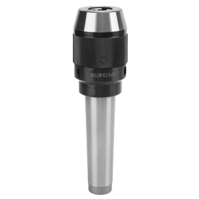 Mandril de taladro integral sin llave con vástago recto Accesorios de hardware para torno APU13-MTB4