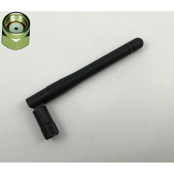 2dbi Wireless 2.4GHz WiFi Antenna Booster RP-SMA Linksys Netgear D-Link Quick USA Shipping