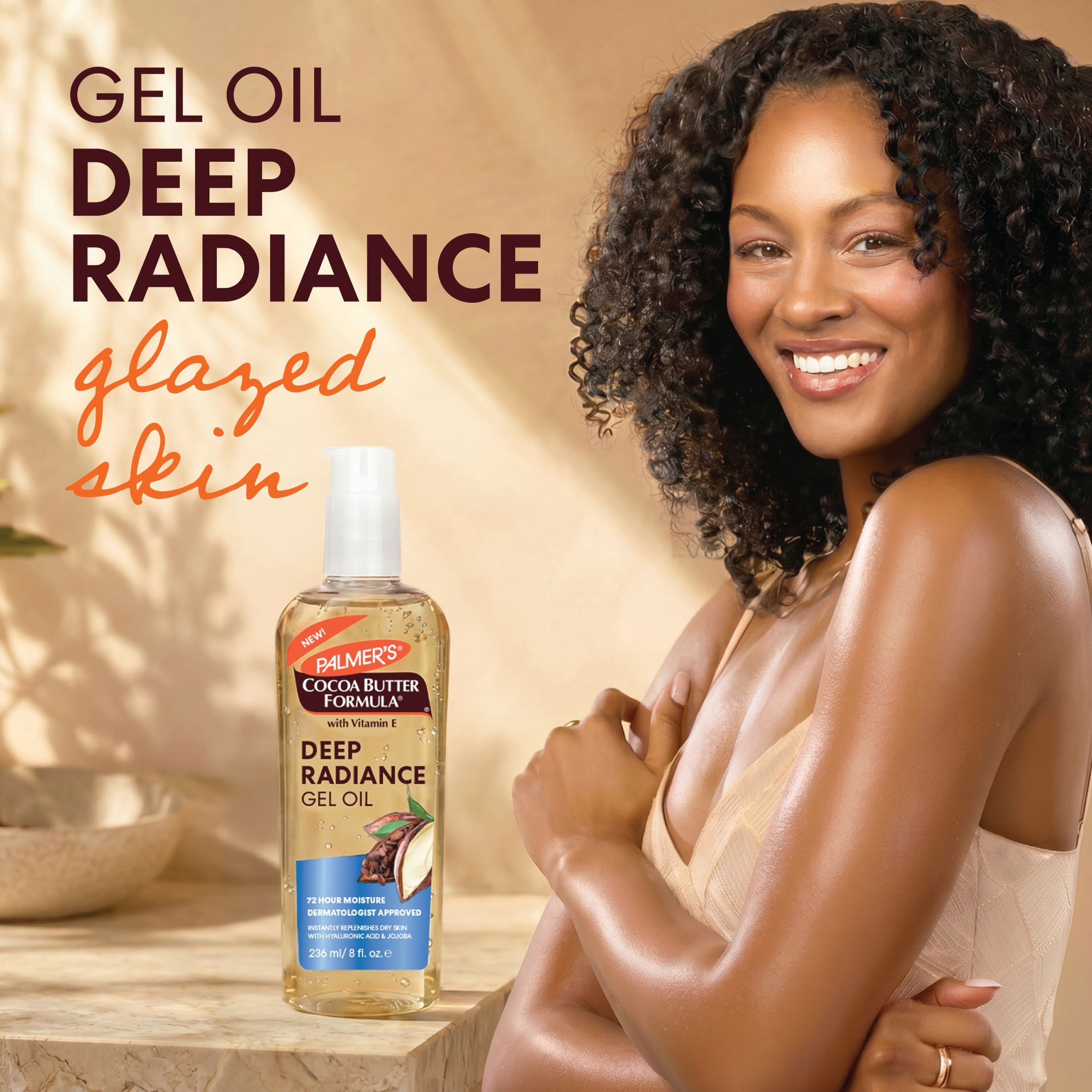 Palmer's Cocoa Butter Formula Gel Oil Deep Radiance 8 fl. oz.