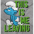 thumbnail image 2 of Smurfs Funny Attitude Don't Care Long Sleeve TShirt Men Women Brisco Brands S, 2 of 6