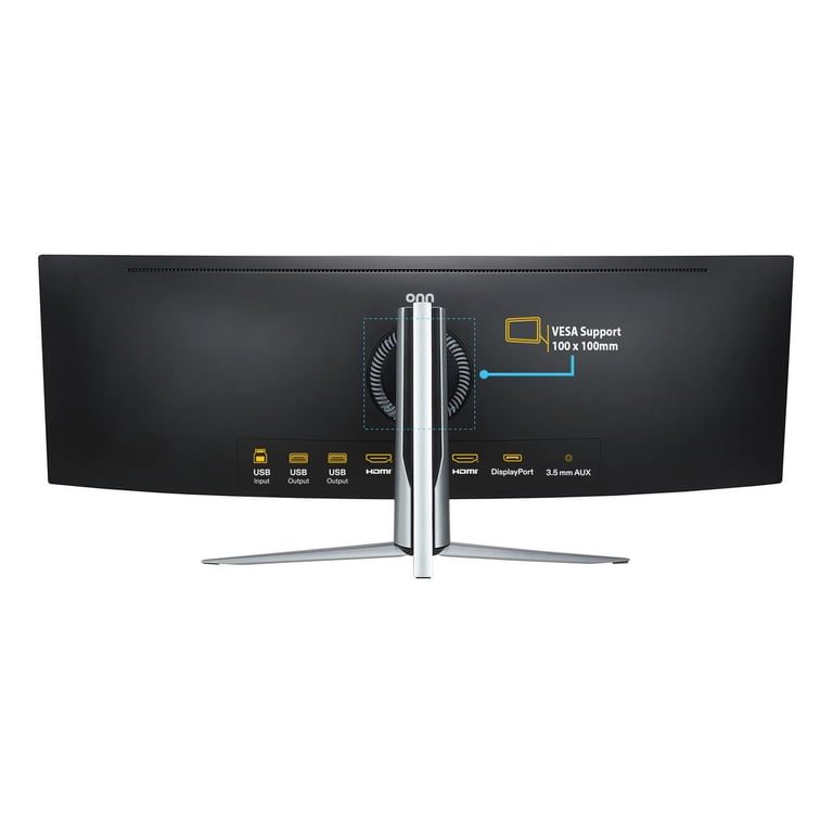 onn 49" 3840x1080 Curved Dual FHD Gaming Monitor photo 5