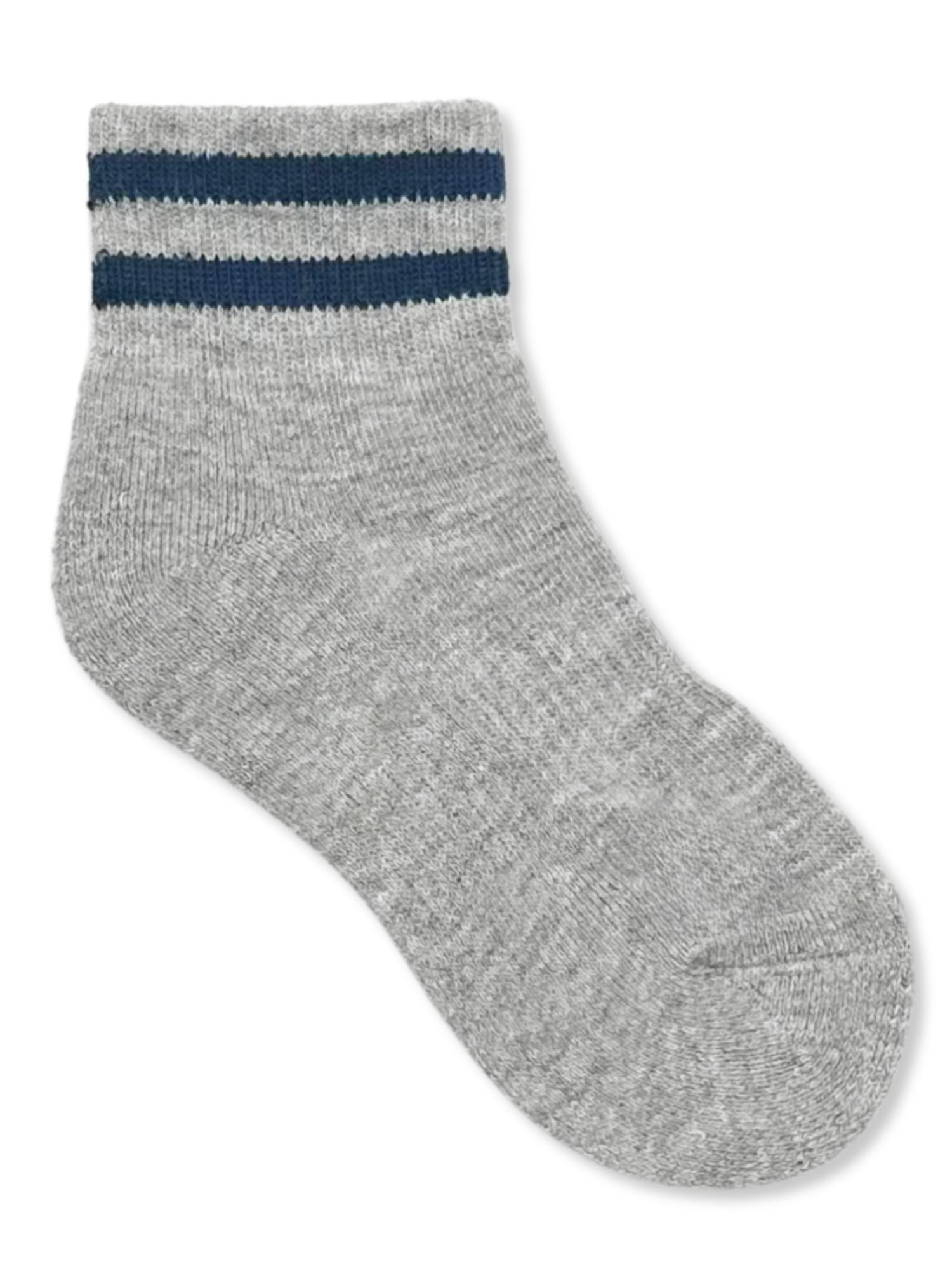 Wonder Nation Boys Sport Ankle Socks, 6-Pack, Sizes S-L