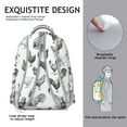 thumbnail image 5 of "Chicken Print Commuter Backpack - Durable & Waterproof School Bag for High School & College, Lightweight, Stylish Design, Great for Travel & Daily Use", 5 of 6