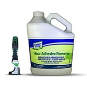 Klean Strip Green Floor Adhesive Remover Non-Methylene Chloride Biodegradable Odorless and Non-Irritating works in 24-hours and now comes with Puffy Knife by Centaurus AZ, 1 Gallon