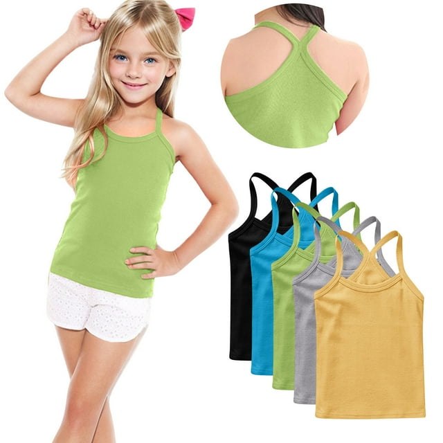 Idées de Mode Mignonnes Camisole Sans Manches Douce pour Filles pour Occasions Décontractées et Formelles