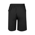 thumbnail image 5 of QIJUNTUO Women's Drawstring Waist Casual Solid Shorts Summer Breathable Shorts With Deep Side Pockets Perfect For Daily Wear And Lounge Black, 5 of 8