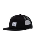 thumbnail image 1 of Gorra Herschel Whaler para Hombre con Malla Negra y Visera Plana con Ajuste Snapback, 1 of 3