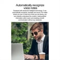 thumbnail image 2 of Gafas de Traducción Inteligentes W100C con IA, Traductor de Voz Multilingüe, Llamadas Bluetooth, Auriculares, Gafas de Sol Unisex., 2 of 5