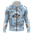 thumbnail image 1 of luxurious Rope pattern 3D Printing Men's Hoodies Sweatshirts Pullover Hoodie Casual Spring Autumn Long Sleeve Loose, 1 of 5
