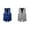 Blue 1PCS & Silver 1PCS, variant on *2PCS Golf Vest Chalecos Para El Frio Vests for Men Red Puffer Vest Men Men's Steens Mountain Vest HeaVest Outdoor Lightweight Warm Heating Clothing Black（ Battery Not Included） men's fleece ve *2PCS