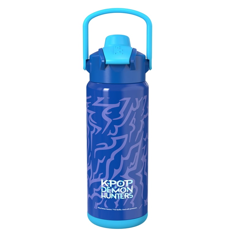 Zak Designs 20oz Kpop Stainless Steel Liberty Water Bottle with