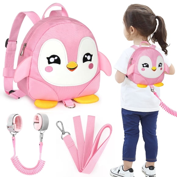 Mochila con arnés para niños pequeños Accmor Cute Penguin con antipérdida