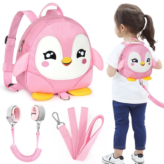 Mochila con arnés para niños pequeños Accmor Cute Penguin con antipérdida