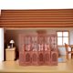 thumbnail image 4 of MERRYHAPY Panel Decorativo Plegable Para Casa Estilo Chino Marrón Para Privacidad Y, 4 of 7