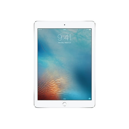 Apple iPad Pro Tablet, 9.7", Twister Dual-core (2 Core) 2.16 GHz, 2 GB RAM, 128 GB Storage, iOS 9, 4G, Silver