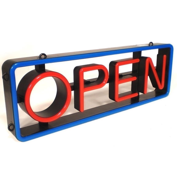 MYSTIGLO VH-01-RC LED Open Sign,27-3/4" L,2-3/4" W