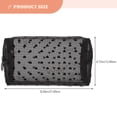 thumbnail image 2 of FENGGUIQU Black Nylon Makeup Bag 3Pcs for Packing Use Lightweight and Multipurpose, 2 of 8