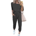 thumbnail image 1 of Conjunto Deportivo PRETTYGARDEN 2025 Mujer Dos Piezas Gris Oscuro 3XL, 1 of 6