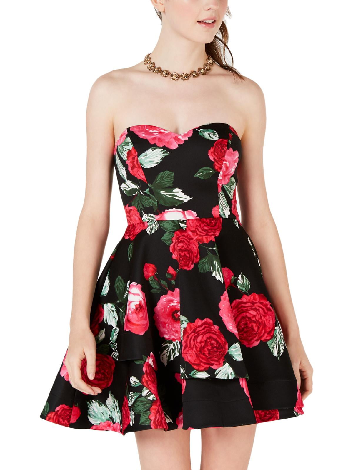 tiered party dress