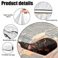 thumbnail image 6 of Uorisanigo ATV Seat Cover Non-Slip Butterfly Skull Four-Wheeler Seat Covers Protection Compatible with Polaris Sportsman FourTrax Can-Am ATV Kawasaki Arctic Cat CFMOTO, 6 of 7
