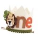 thumbnail image 1 of Primer cumpleaños sombrero salvaje 1 bebé tiaras tiaras cosplay king king corona sombrero lion primera sombrero de corona de cumpleaños para adolescentes fijación de la fiesta A, 1 of 10