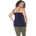 thumbnail image 3 of White Mark Universal PS133-02 Plus Size Tank Top, Navy - One Size, 3 of 4