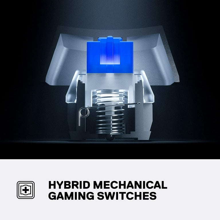 5 Gaming Keyboard SteelSeries Switch Mechanical RGB Illumination Blue – – Apex Hybrid