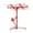 red, variant on TEQIN Drywall Lift 11 FT, Heavy-Duty 150 Lbs Drywall Rolling Lifter Panel, sheet rock lift drywall lift for Ceiling, Drywall Panel Hoist with 360° Lockable Wheels