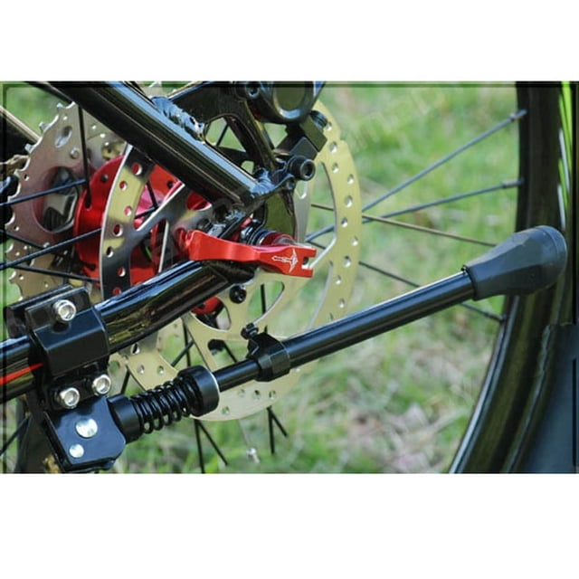 Xihbxyly Pata de Cabra de Aluminio para Bicicleta, Soporte de Aleación Resistente, Instalación Ajustable En El Cuadro, Amplia Compatibilidad, Bicicletas Plegables de Montaña y Carretera, Fácil de Usa