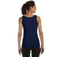 thumbnail image 2 of The Gildan Softstyle 45 oz Fitted Tank Top - NAVY - L, 2 of 2