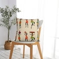 thumbnail image 5 of Pofeuu African Women Print Double-sided plush pillowcase Square Throw Pillow Covers Pillows Cover for Living Room Bedroom Sofa Couch Cushion Cover（No pillow core）-20"x20", 5 of 7