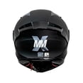 thumbnail image 4 of Casco Cerrado De Moto Immortale Kalium Negro Mate Dot, 4 of 5